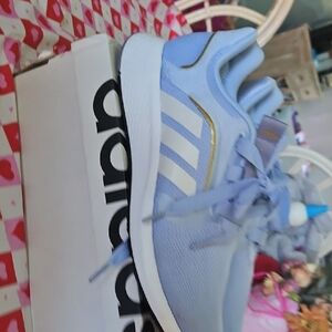 Adidas Women's Light Blue Sneakers